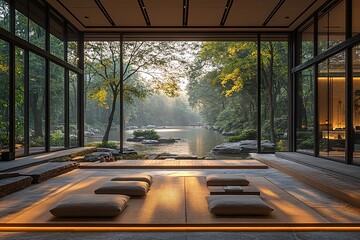 江景艺术与绿意1