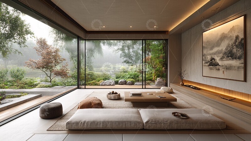 高清大图下载【趣麦麦图】简约日式家居