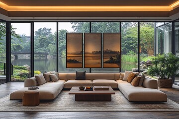 江景艺术与绿意2