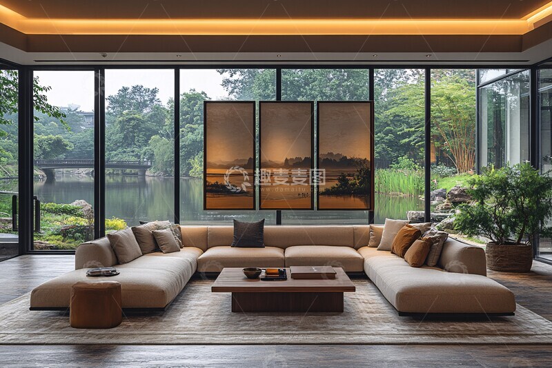 江景艺术与绿意2