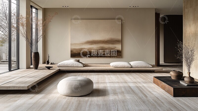 高清大图下载【趣麦麦图】简约日式家居1