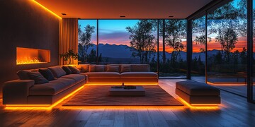 节能灯带家居设计1