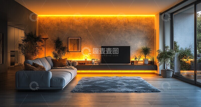 高清大图下载【趣麦麦图】灯光开关效果图