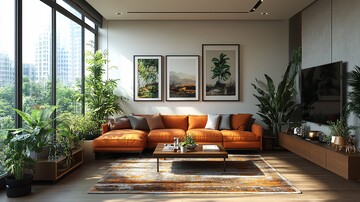 现代风格客厅设计8