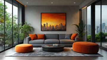 现代风格客厅设计5