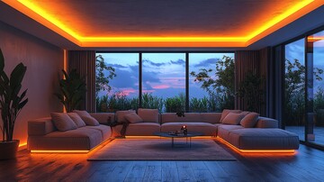 明亮客厅木地板2