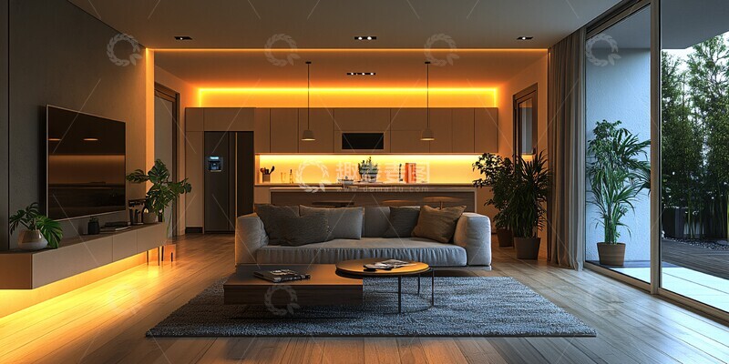 高清大图下载【趣麦麦图】智能科技家居空间1