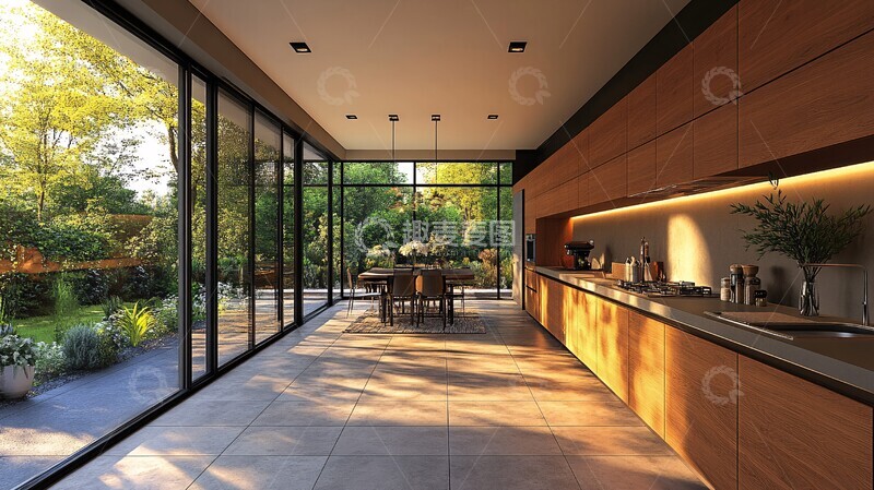 高清大图下载【趣麦麦图】现代厨房设计9