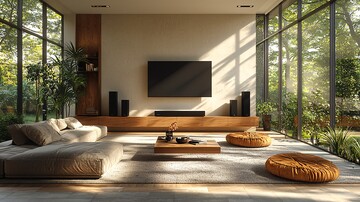 大型客厅电视墙2