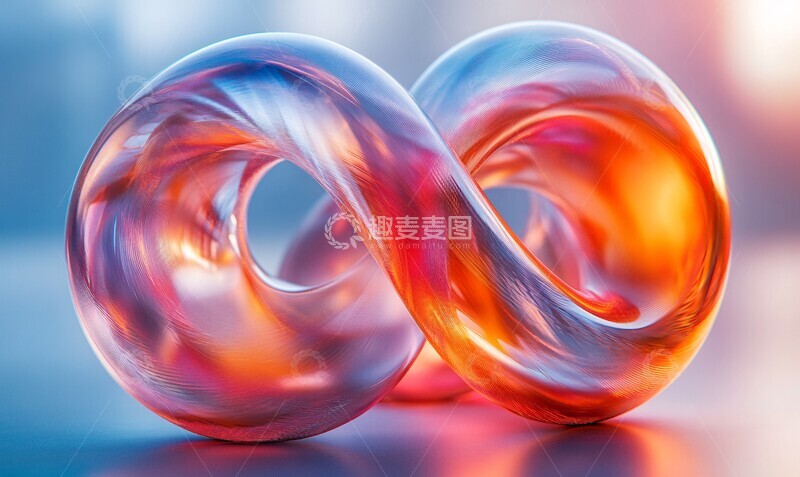 高清大图下载【趣麦麦图】-玻璃球体曲线3