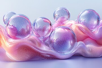 彩色玻璃球组合2