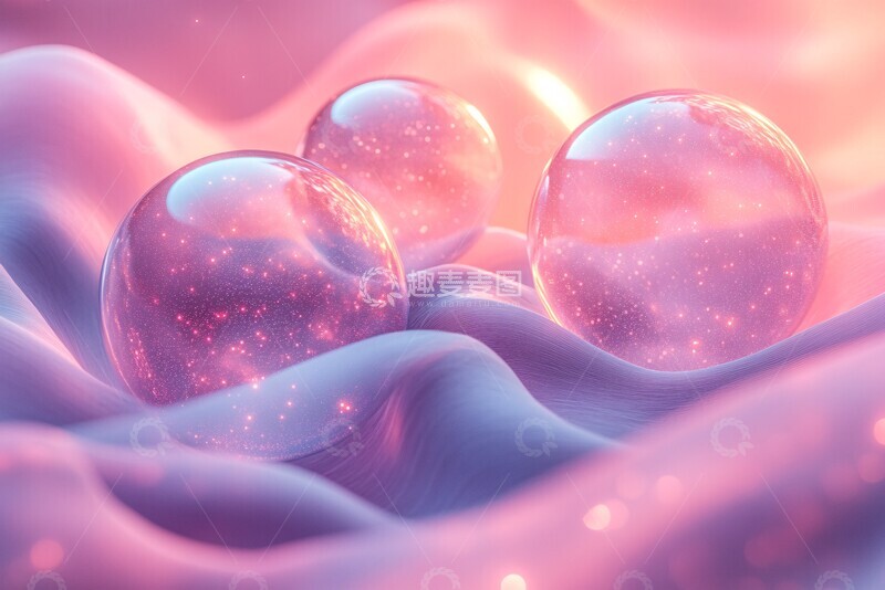 高清大图下载【趣麦麦图】梦幻光影纹理3