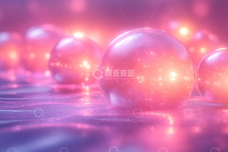 高清大图下载【趣麦麦图】梦幻光影纹理1