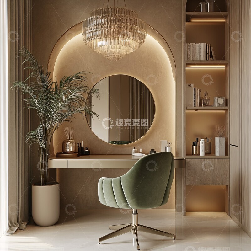 高清大图下载【趣麦麦图】中性色调现代空间