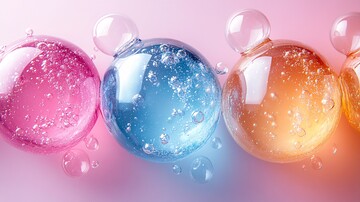 玻璃泡泡玻璃泡泡彩色3