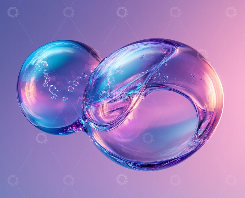 高清大图下载【趣麦麦图】融泡天际融泡天际透明2