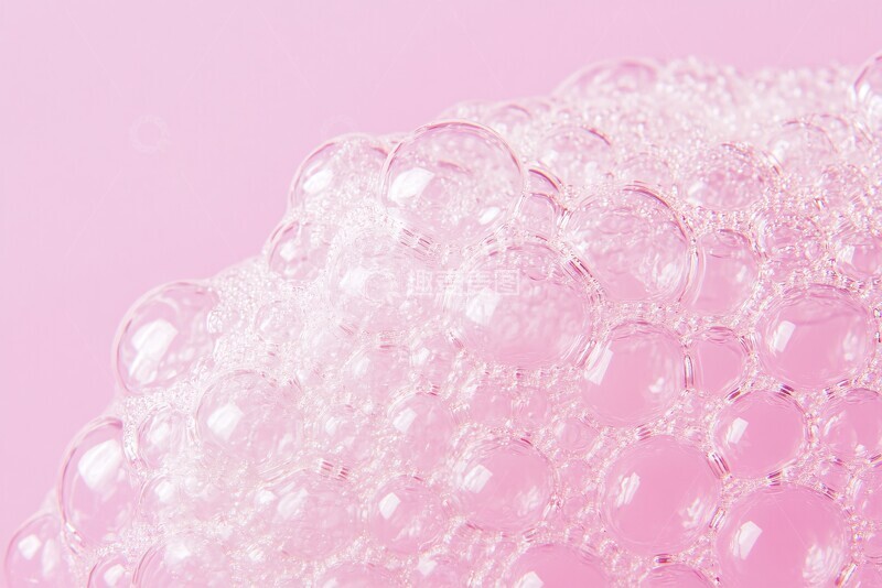 高清大图下载【趣麦麦图】气泡与粉紫背景3