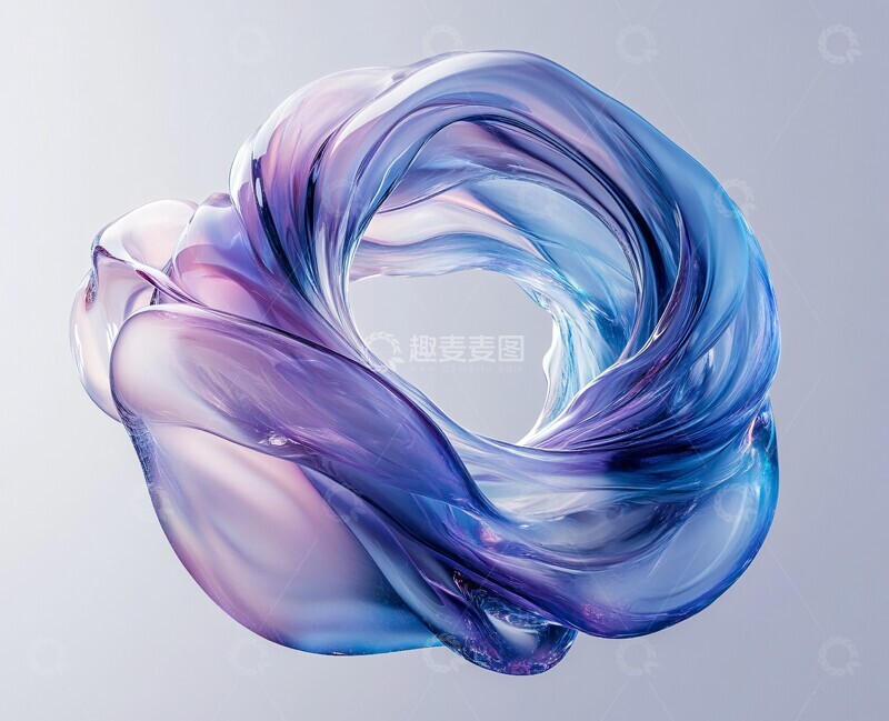 高清大图下载【趣麦麦图】三色气泡融合体3