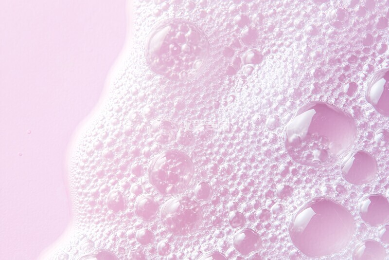 高清大图下载【趣麦麦图】气泡与粉紫背景1