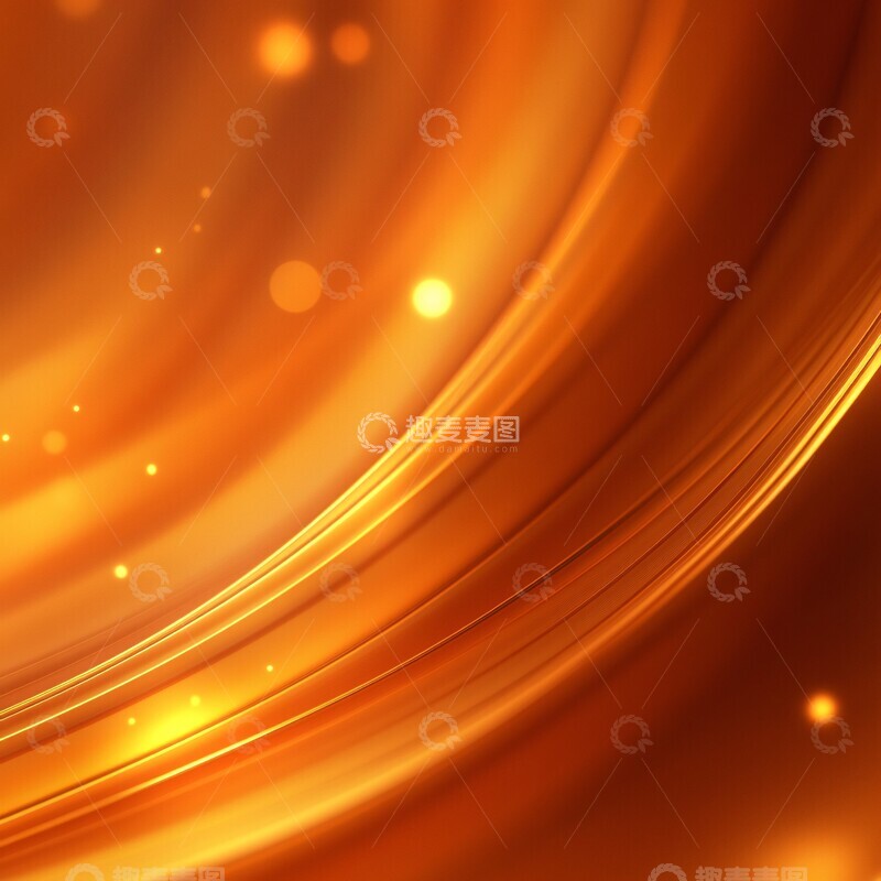 高清大图下载【趣麦麦图】橙色背景线条模糊