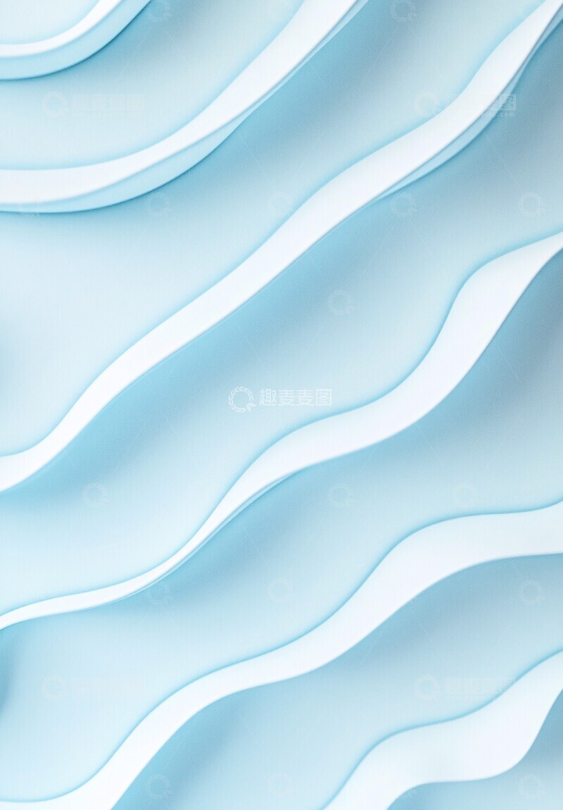 高清大图下载【趣麦麦图】轻波简约矢量图1