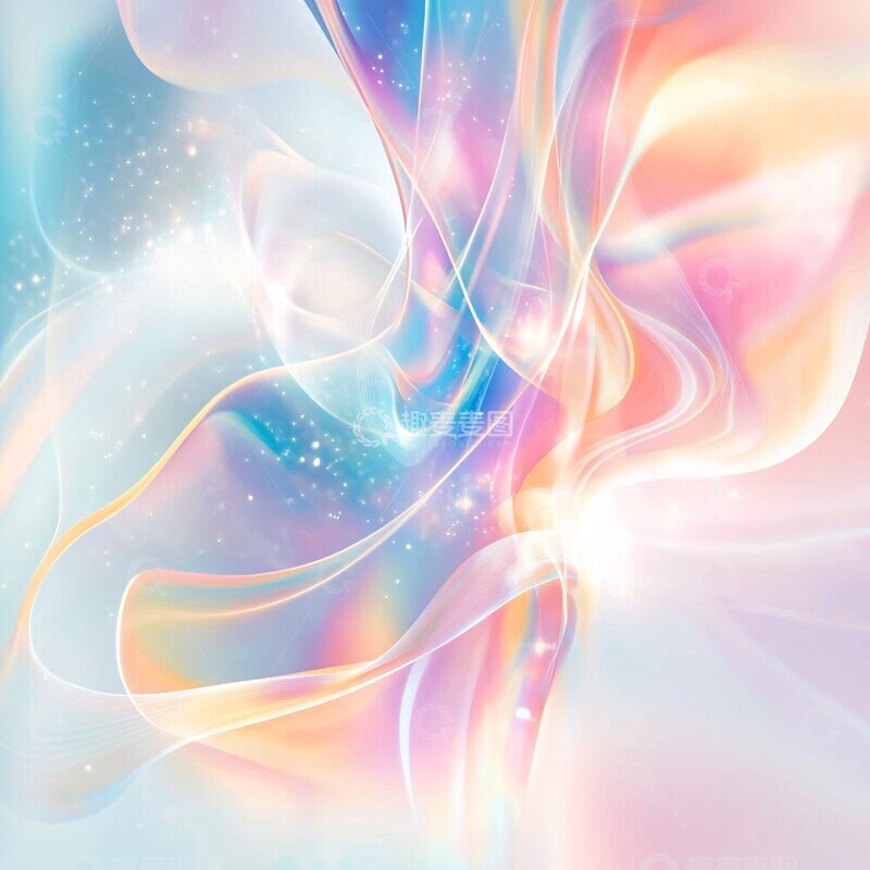 高清大图下载【趣麦麦图】梦幻光晕背景6