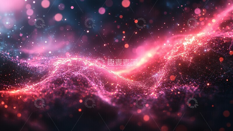 高清大图下载【趣麦麦图】科技抽象光影