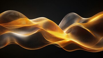 金色曲线流线设计1