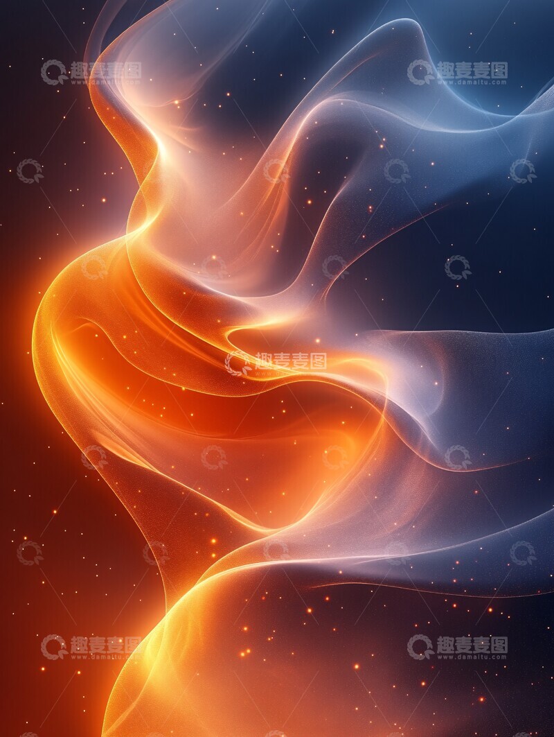 高清大图下载【趣麦麦图】黄金曲线背景