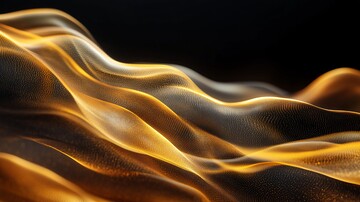 金色曲线流线设计2