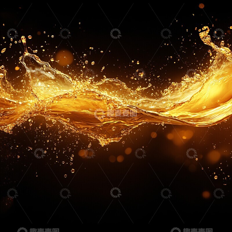 高清大图下载【趣麦麦图】-黑底黄影透明背景阴影3