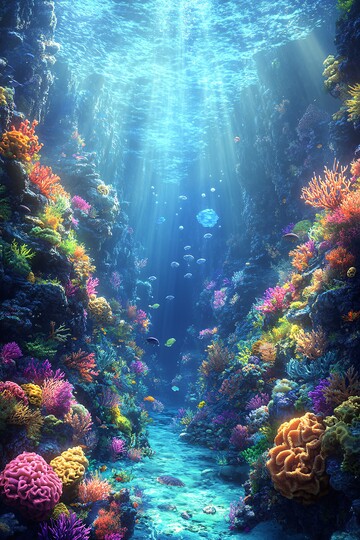 珊瑚礁水下世界4