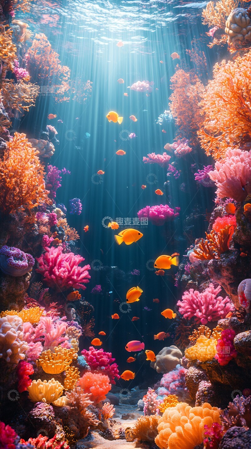 高清大图下载【趣麦麦图】水下世界奇观