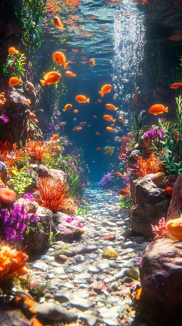 海底世界海底世界珊瑚