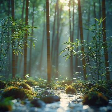 竹林光影竹林光影竹子1