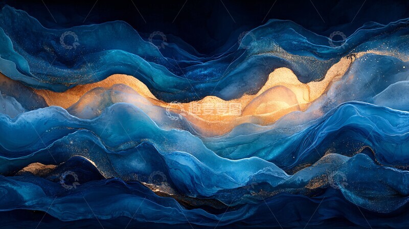 高清大图下载【趣麦麦图】流光金属纹理