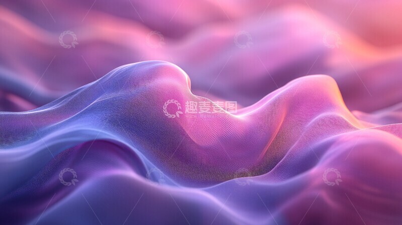 高清大图下载【趣麦麦图】紫色模糊背景2