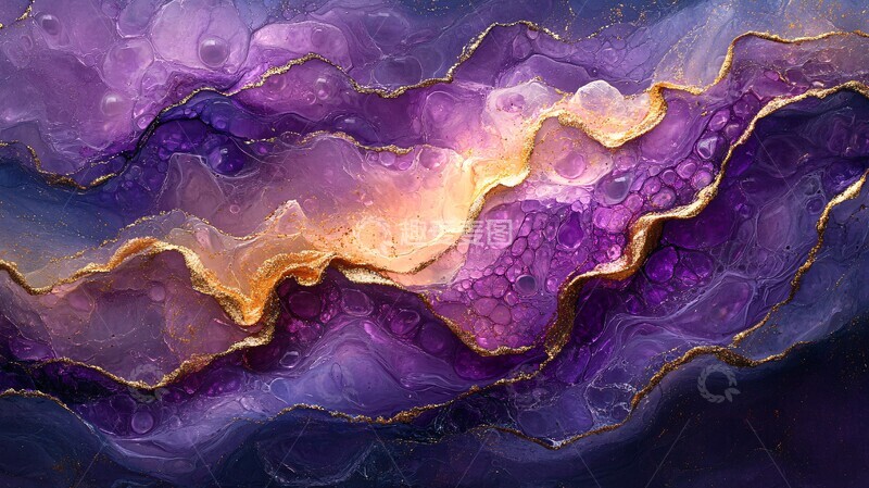 高清大图下载【趣麦麦图】流光金属纹理3