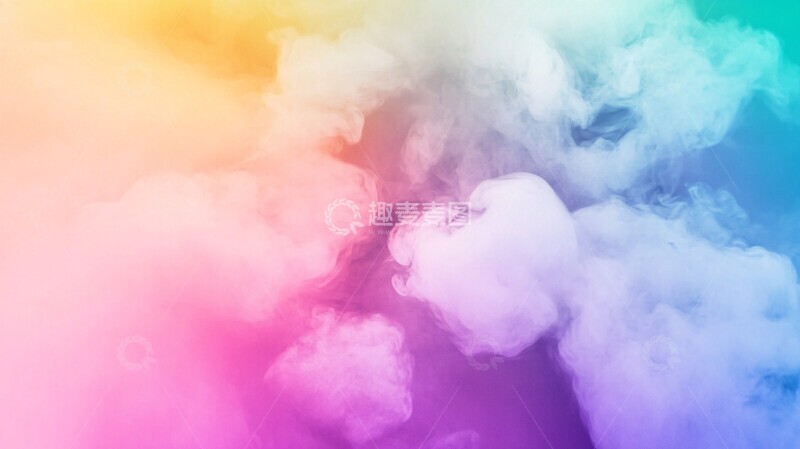 高清大图下载【趣麦麦图】柔和色彩抽象壁纸3
