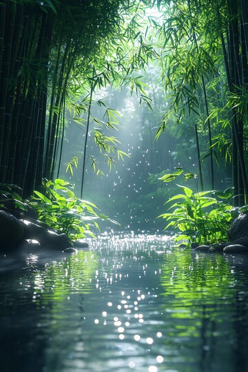 竹林清水竹林清水阳光