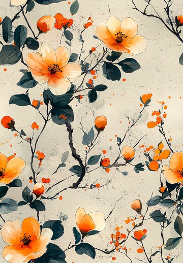 细腻花卉小图案3