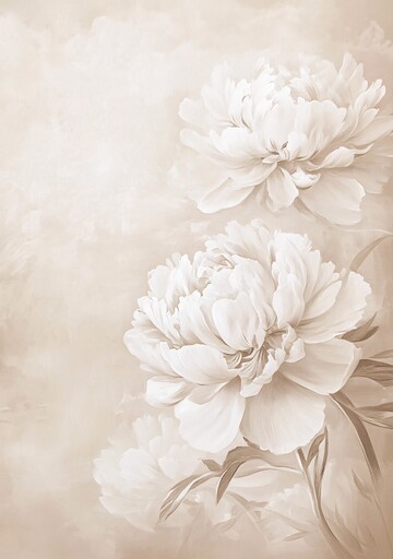 牡丹油画牡丹油画花卉