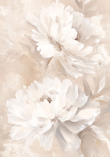 牡丹油画牡丹油画花卉1