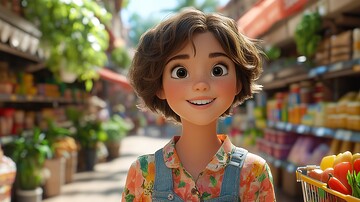 超市购物的快乐时光2