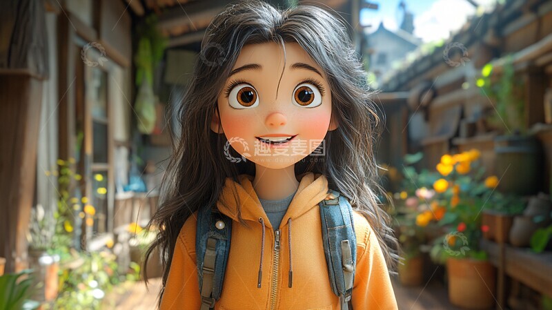 高清大图下载【趣麦麦图】艾米丽和杰西卡的快乐时光