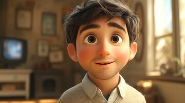 父子对话的温馨时刻