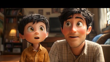 父子对话的温馨时刻1