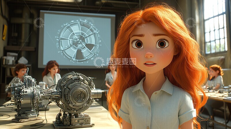 高清大图下载【趣麦麦图】涡轮优化演示1