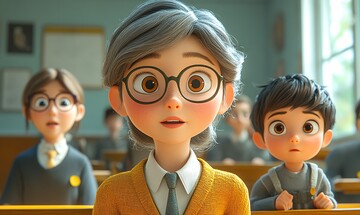 教师与学生课堂1