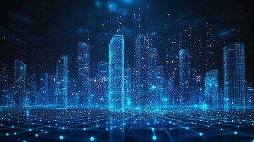 城市天际线城市天际线建筑1